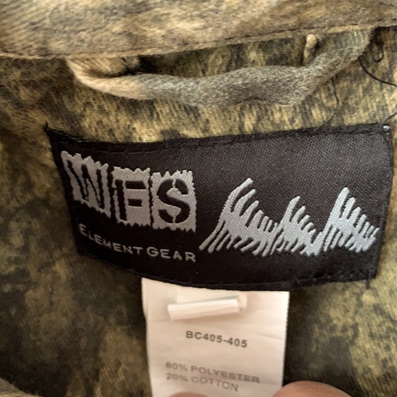 WFS Element Gear, Camo Button-Up. - Picture 3 of 5